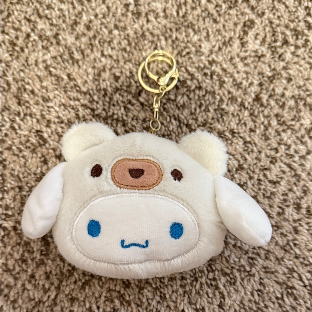 Cinnamoroll Bear Keychain Pouch